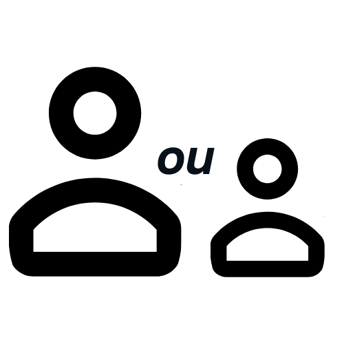 1 adulte ou 1 enfant (<22 Kg <110 cm)