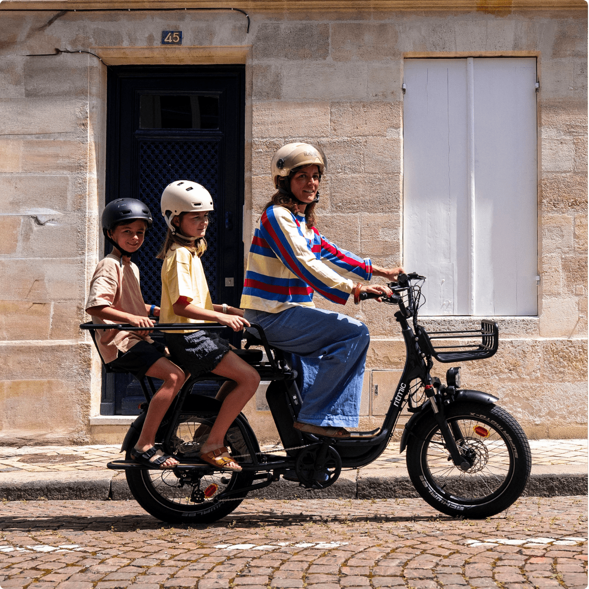 Ritmic Jumbo - vélo électrique cargo longtail - ElwingStandardGris charbon