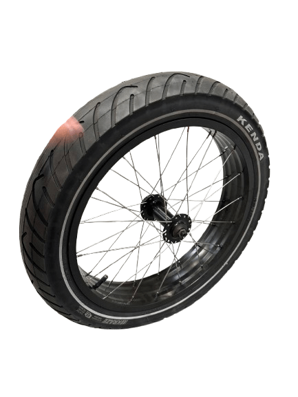 Roue avant complète pour Yuvy 1 et 2 (20x4 Kenda) - Elwing