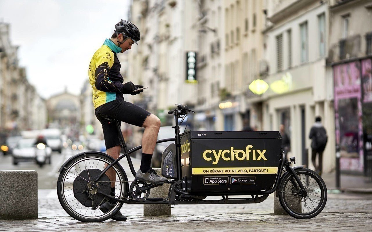 Un service de réparation à la demande pour le vélo électrique Yuvy - Elwing