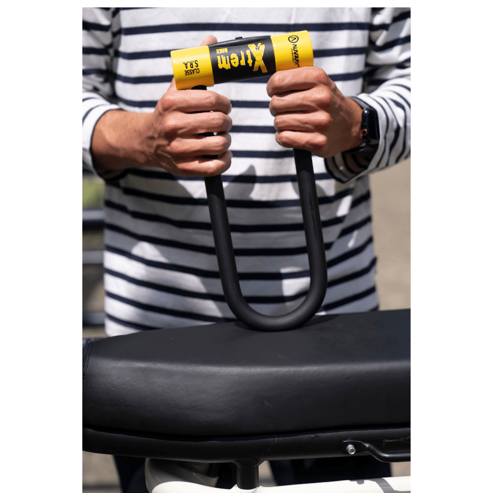 Antivol en U XTREM BIKE Auvray - Sécurité 10/10 (Classe SRA et ART ****) - Elwing