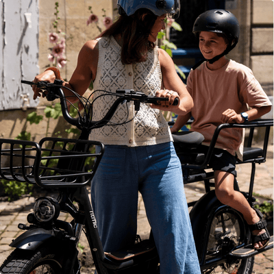 Ritmic Jumbo - vélo électrique cargo longtail - ElwingStandardGris charbon 