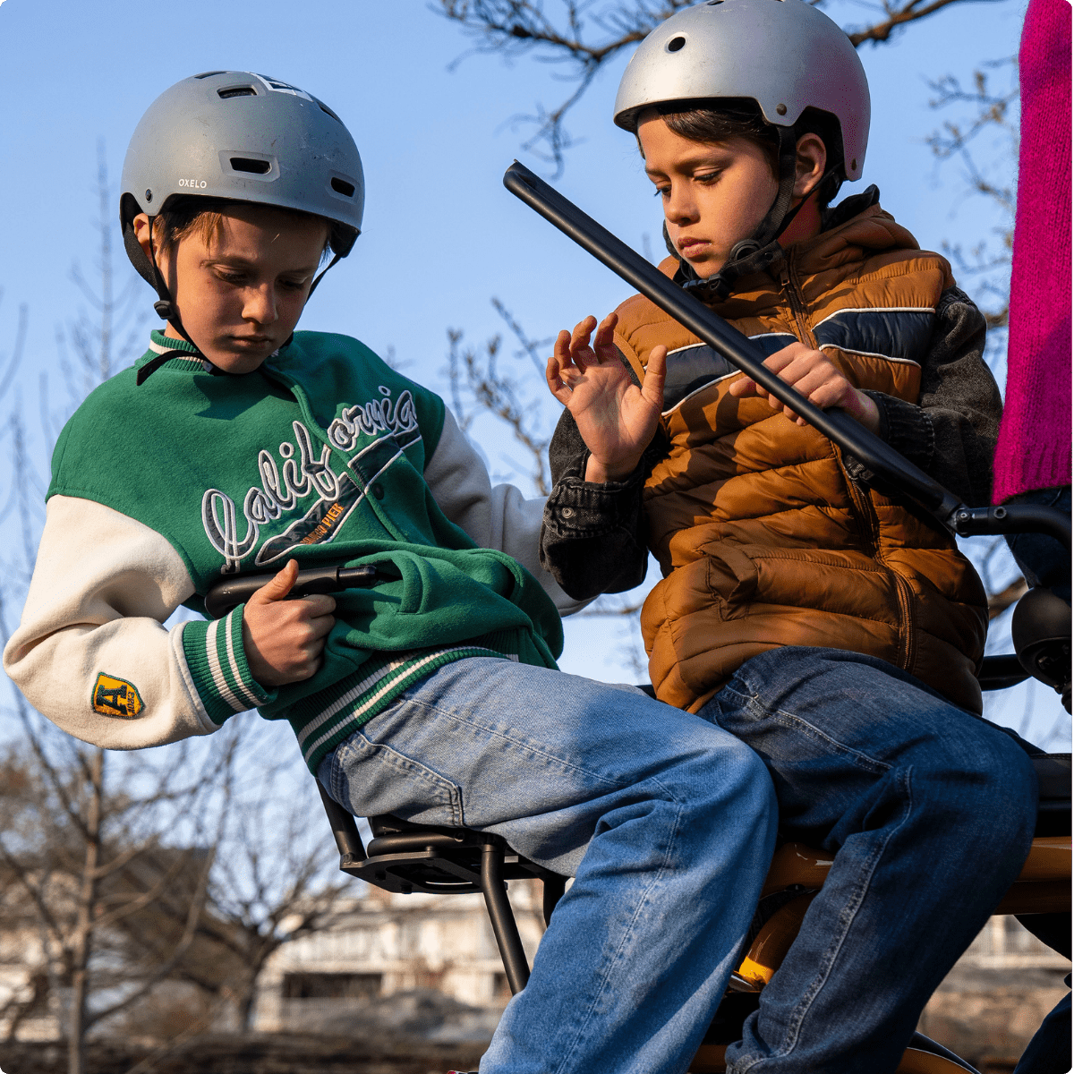 Ritmic Jumbo - vélo électrique cargo longtail - ElwingStandardJaune Ambré 