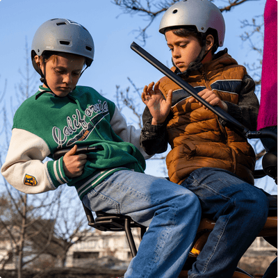 Ritmic Jumbo - vélo électrique cargo longtail - ElwingStandardJaune Ambré 