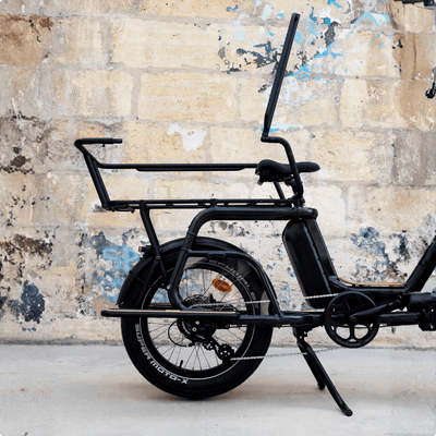 Ritmic Jumbo - vélo électrique cargo longtail - ElwingStandardGris charbon 