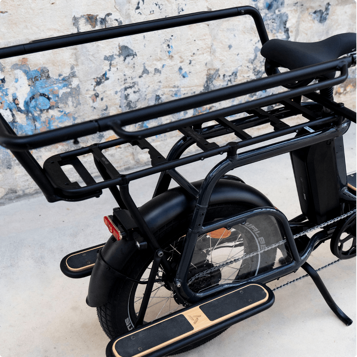 Ritmic Jumbo - vélo électrique cargo longtail - ElwingStandardGris charbon 