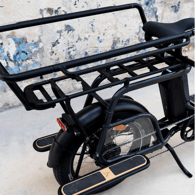 Ritmic Jumbo - vélo électrique cargo longtail - ElwingStandardGris charbon 