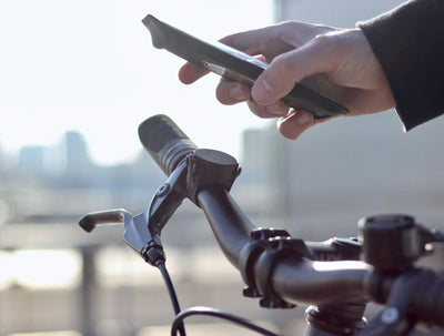 Support smartphone vélo étui magnétique - ElwingXL - hauteur < 16.5 cm