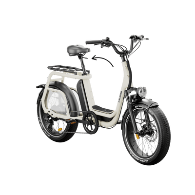 Tige de selle télescopique avec poignée - Elwing