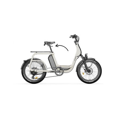 Tige de selle télescopique avec poignée - Elwing